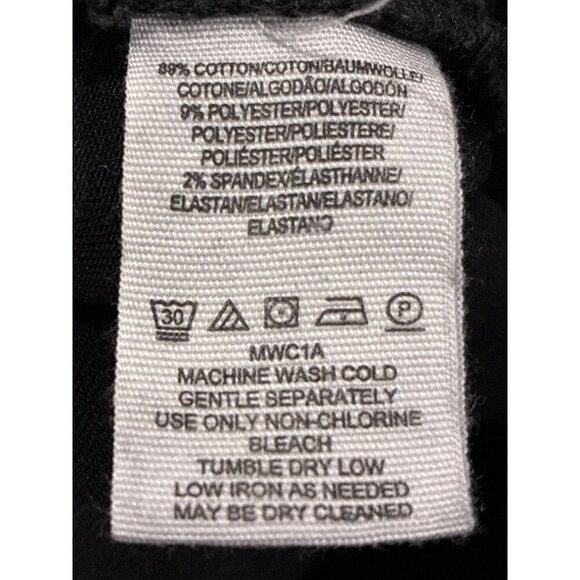 Free People Jeans high rise skinny size 30 color black cotton pants - Picture 9 of 9